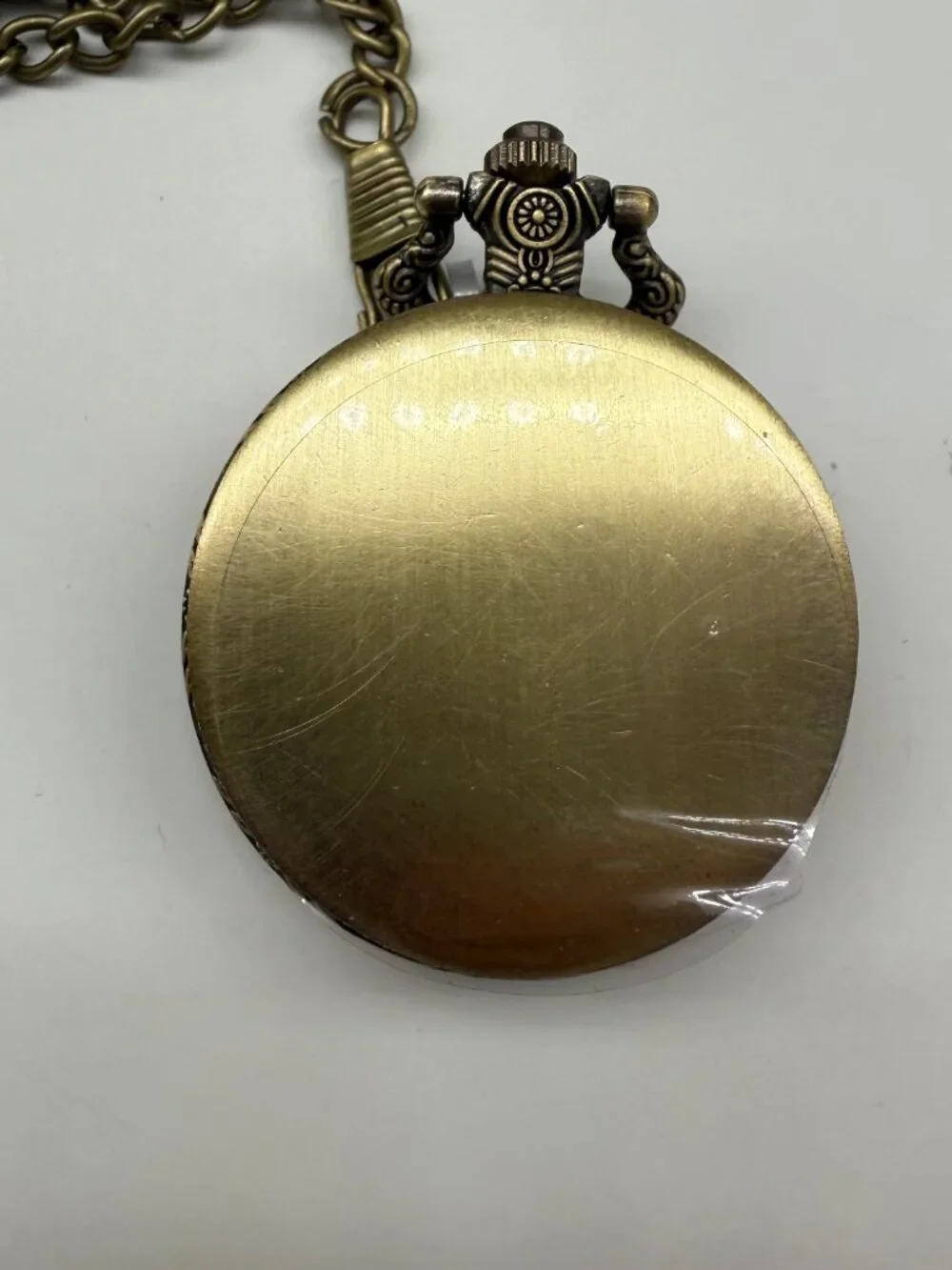 $199 Invicta Captain America Star Bronze 47mm 79023 Pocket Watch NIB